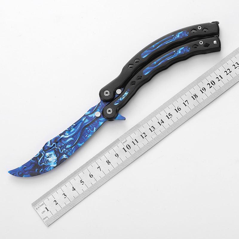 Game Butterfly Hand Portable Folding Knife