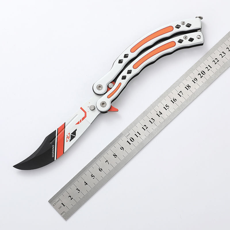 Game Butterfly Hand Portable Folding Knife